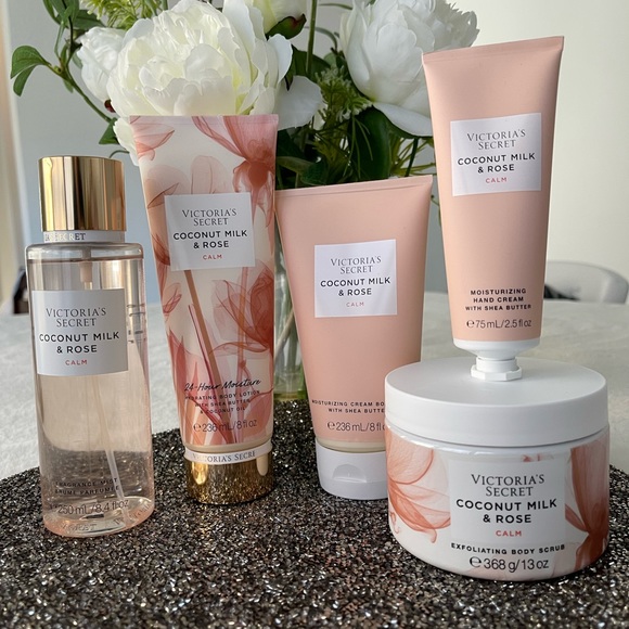 NEW VICTORIA'S SECRET Natural Beauty Hand & Body Ritual gift Set